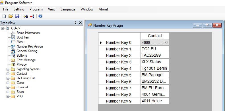 Codeplug-Number-keyassign