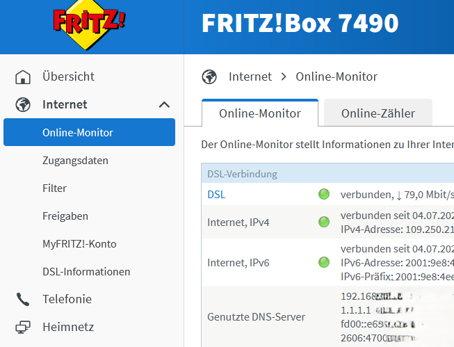 fritzbox ohne dslite